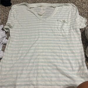 Free people striped shirt NWT